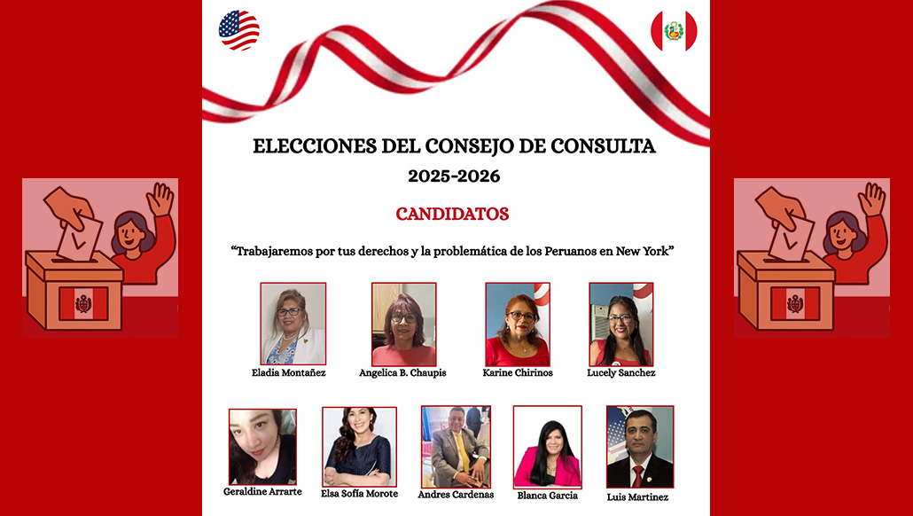 Este sábado las elecciones para el Consejo de Consulta del Consulado Peruano en Nueva York