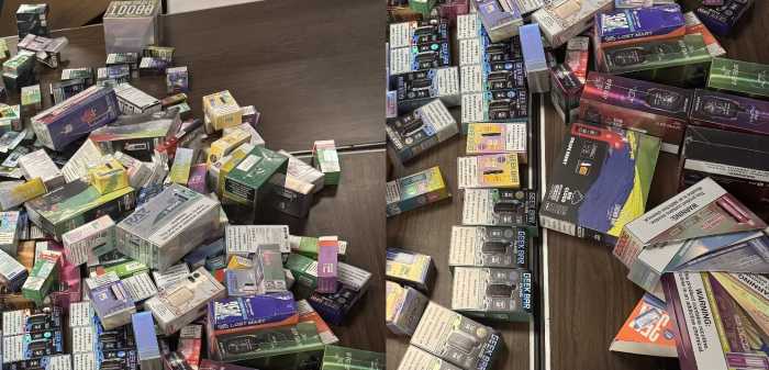 Hombre arrestado en Suffolk por vender productos de vapeo a un menor de edad