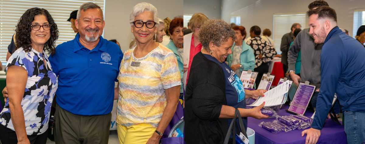 200 personas aprovechan feria de salud para adultos mayores en Brentwood
