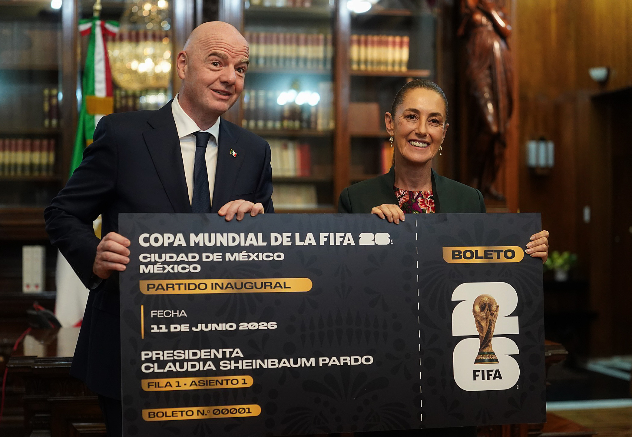 La FIFA y México confirman partido inaugural del Mundial 2026 en el estadio Azteca