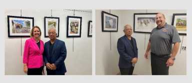 Legisladores Mulé y Koslow destacan exposición de arte del Mes de la Herencia Hispana en Freeport