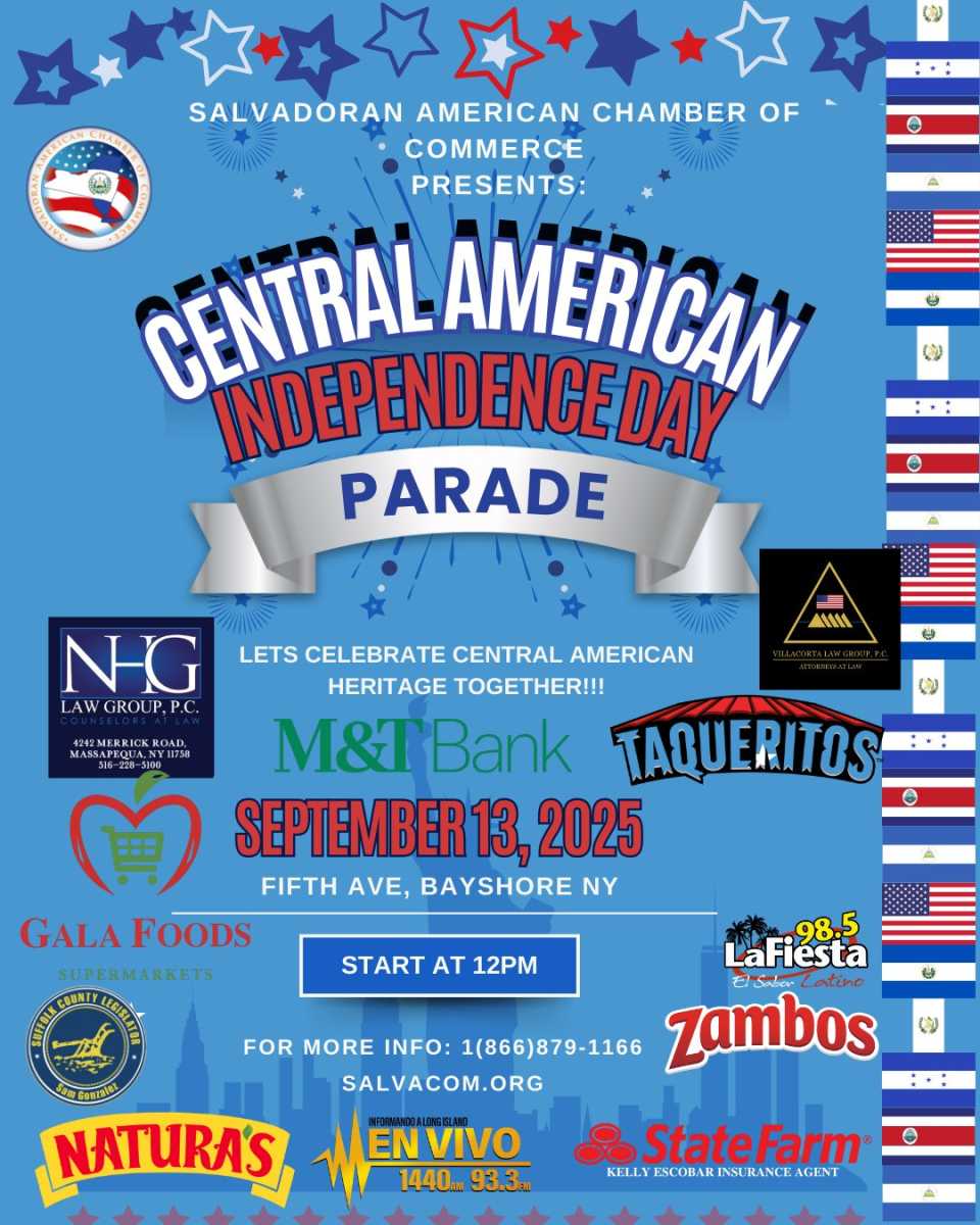 Invitan a celebrar el Desfile Centroamericano 2025 en Suffolk, Long Island
