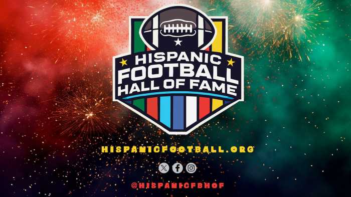 Se establece el Salón de la Fama del Fútbol Americano Hispano para celebrar la excelencia hispana