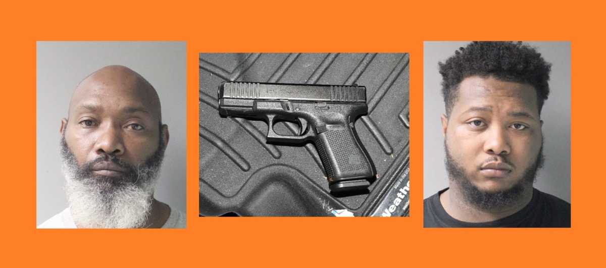 Dos sujetos arrestados en Westbury por posesión ilegal de arma