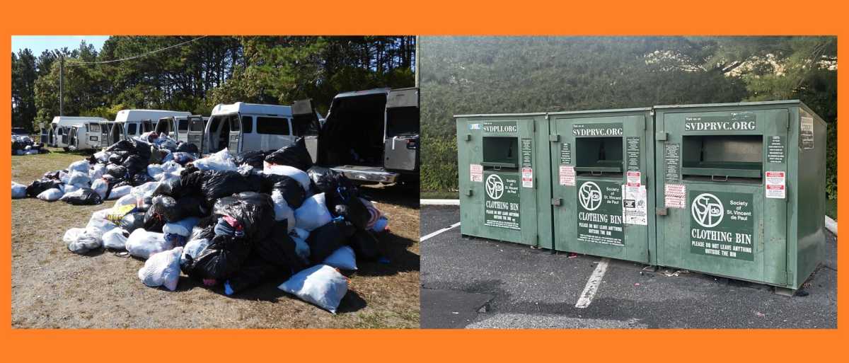 Dos organizaciones criminales acusadas de robar más de medio millón de libras de ropa donada a una organización benéfica internacional