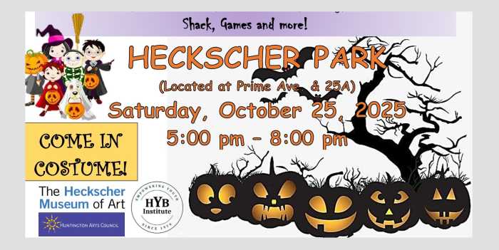 Vívelo LI : Halloween familiar en Heckscher Park de Huntington
