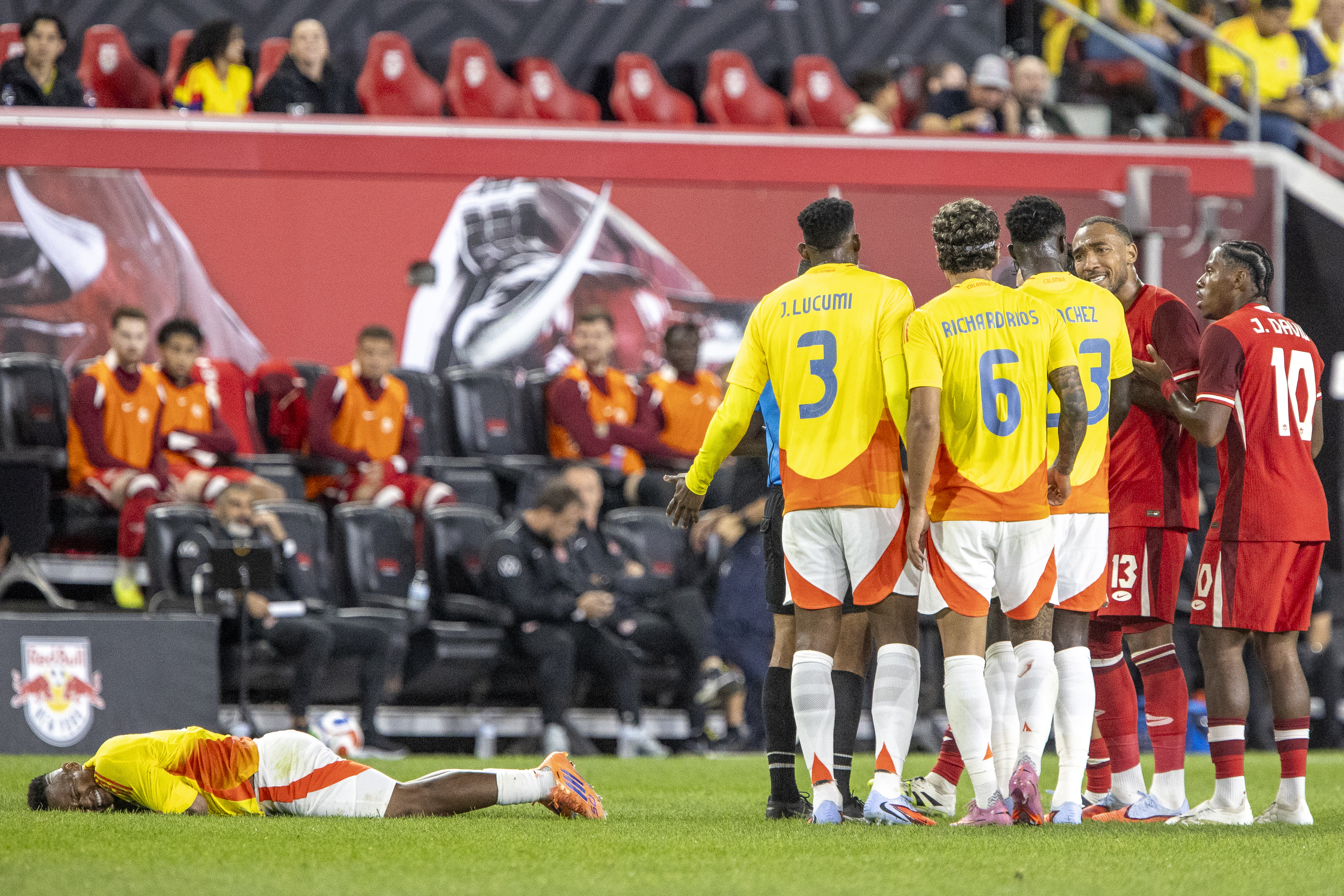 0-0. Colombia y Canadá se neutralizaron en Nueva Jersey