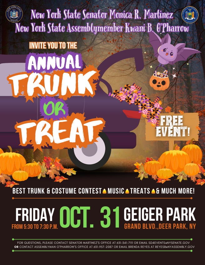 Vívelo LI : Dulces, disfraces y escalofríos de Halloween en Deer Park