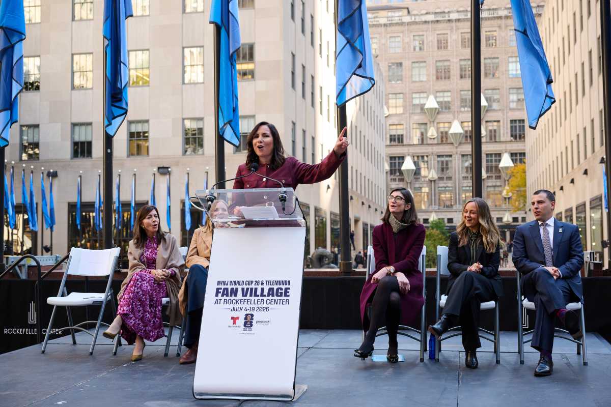 La Villa para Aficionados del Mundial 2026 y Telemundo en el Rockefeller Center