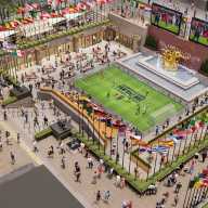 La Villa para Aficionados del Mundial 2026 y Telemundo en el Rockefeller Center