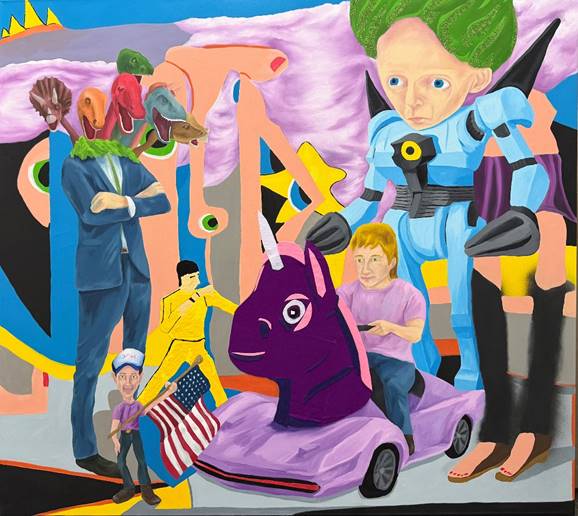 Vívelo LI : Exposición de pinturas en Suffolk County Community College