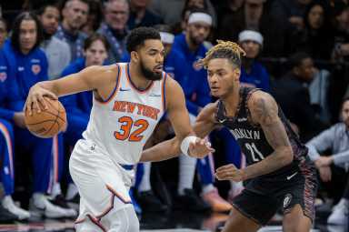 Triunfo y paternidad de New York Knicks sobre Brooklyn Nets
