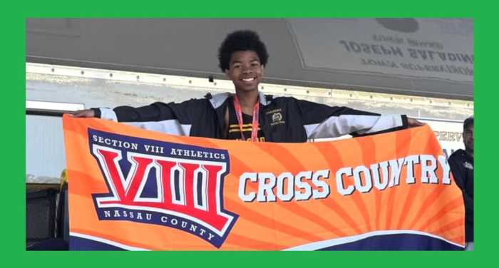 Estudiante de Uniondale campeón de cross country en Clase I del condado de Nassau