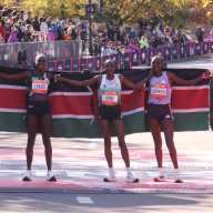 Maratón de Nueva York conquistada por kenianos Hellen Obiri y Benson Kipruto