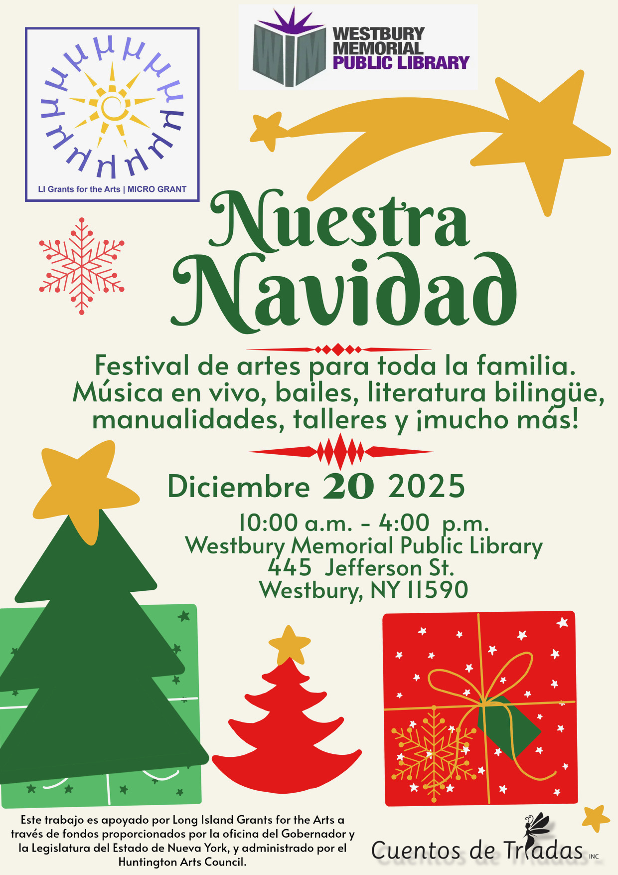 Festival de Artes Latinx (Edición Navideña) celebrará las tradiciones de nuestra comunidad
