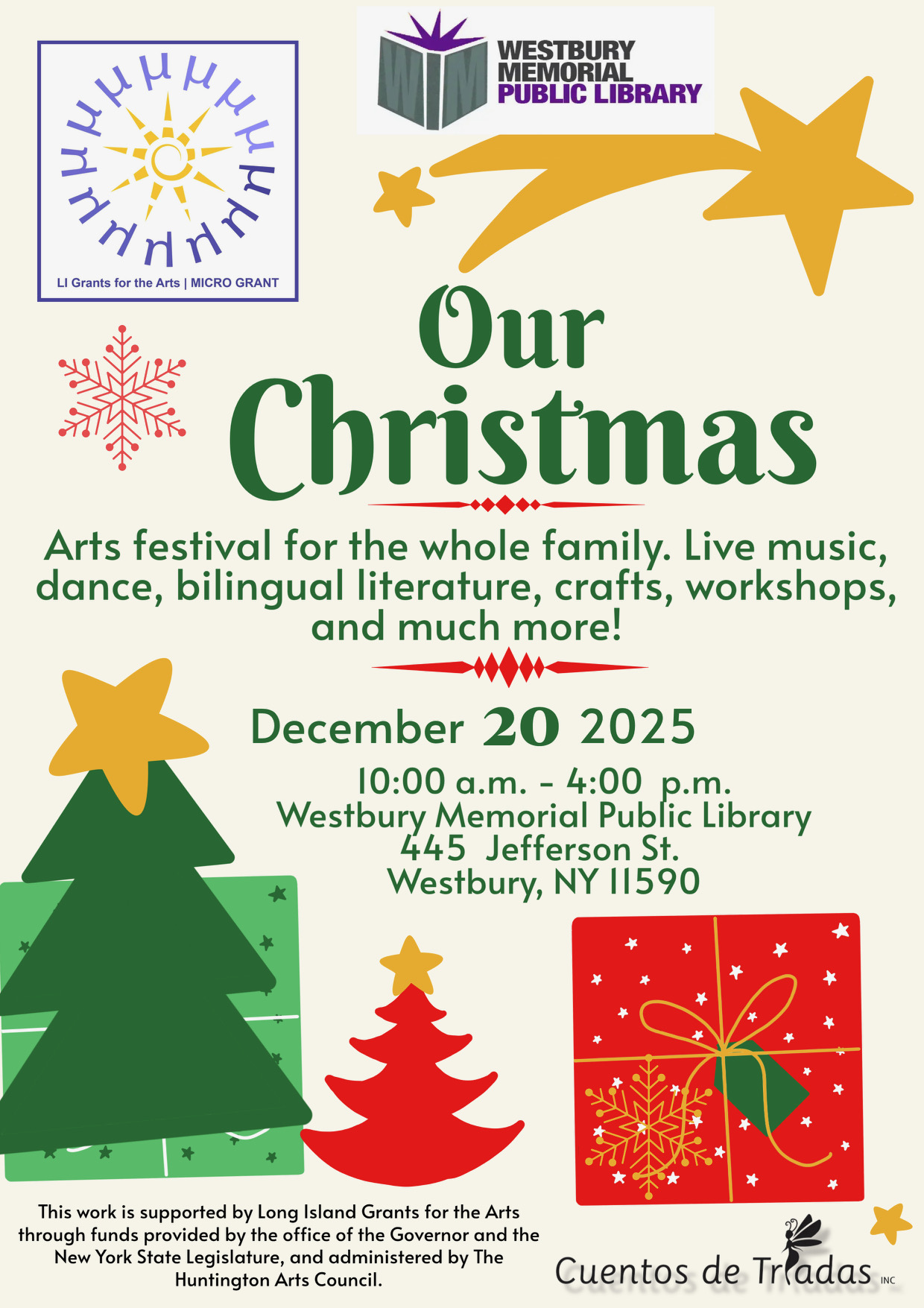 Festival de Artes Latinx (Edición Navideña) celebrará las tradiciones de nuestra comunidad