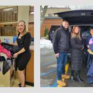 Legislador Koslow y organizaciones comunitarias entregaron abrigos en Freeport