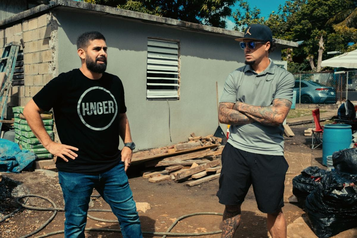 Javy Báez y su familia inician trabajos de su fundación junto a Hunger Corp