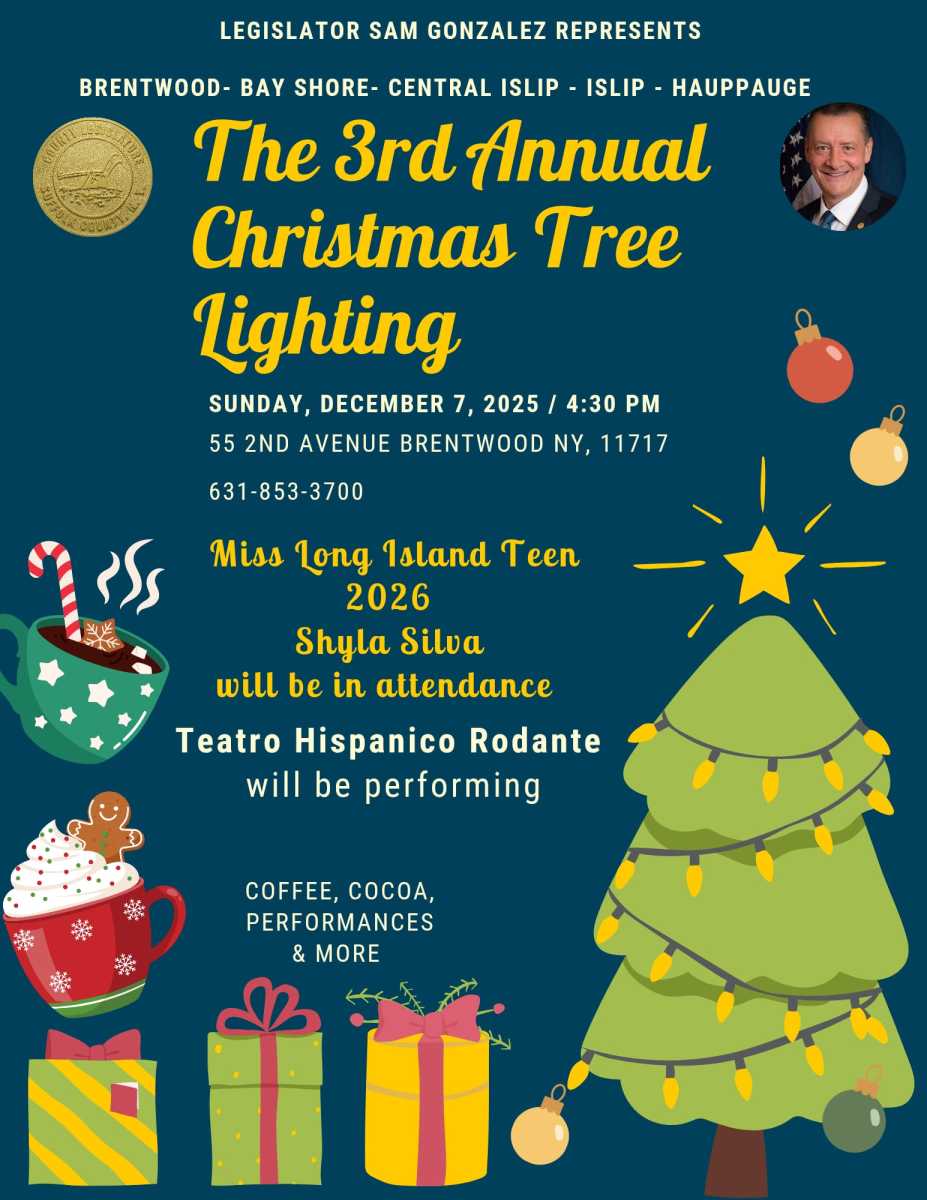 Invitan al encendido del Árbol de Navidad del Legislador González en Brentwood