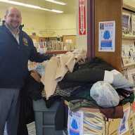 Este lunes realizan donación de abrigos de invierno en Freeport