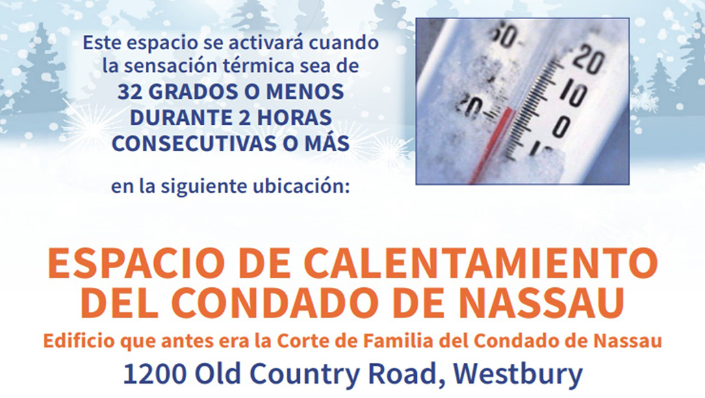 Alerta de tormenta invernal en NYC y LI, abren Centro de Calentamiento en Westbury