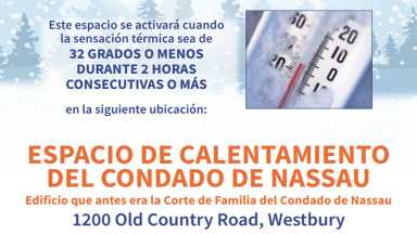 Alerta de tormenta invernal en NYC y LI, abren Centro de Calentamiento en Westbury