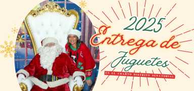 Este sábado la senadora Martínez distribuirá juguetes en Central Islip