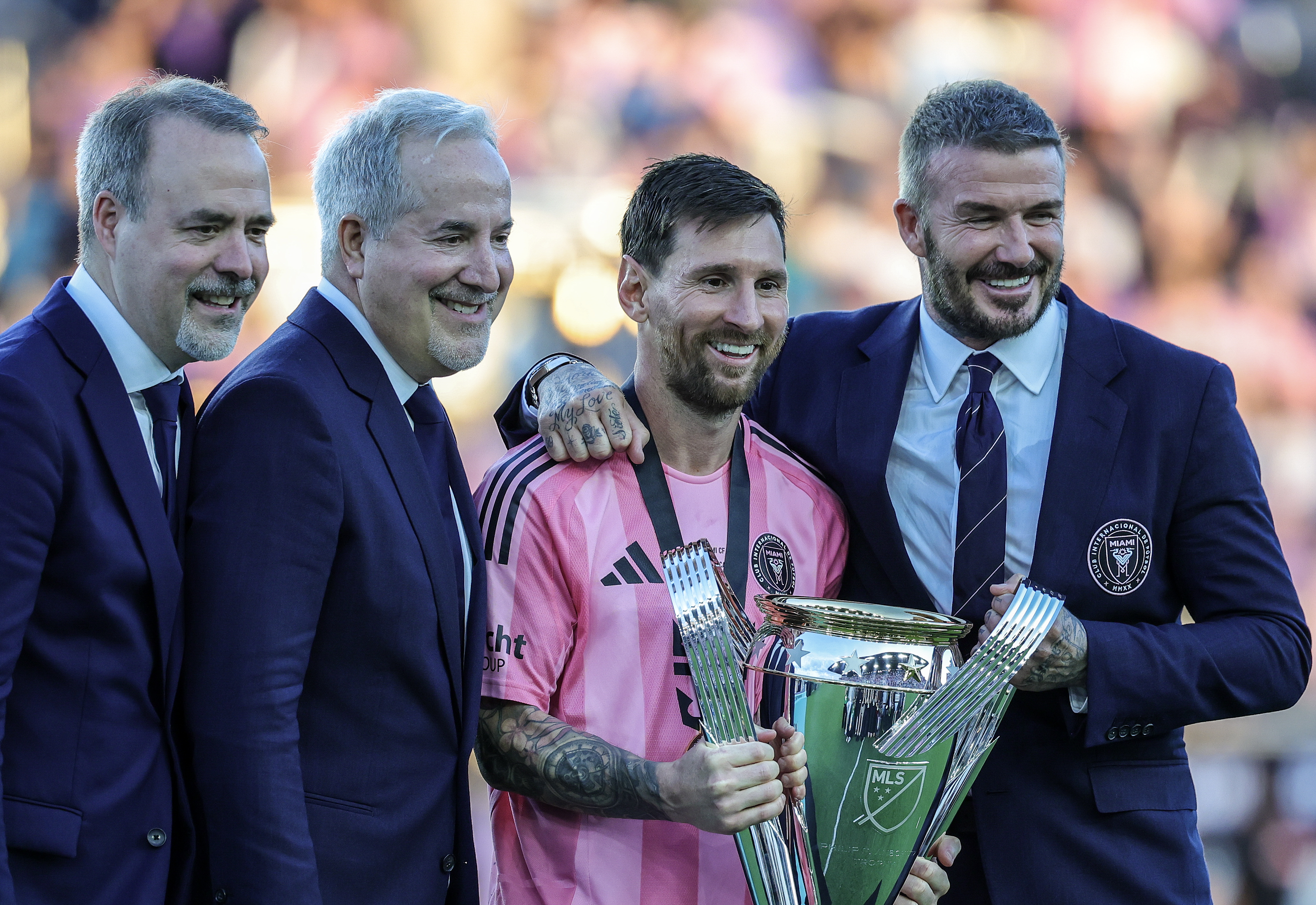 Messi y sus amigos brillantes campeones de la MLS 2025