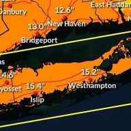 Pronostican posiblemente más de 12 pulgadas de nieve en Long Island
