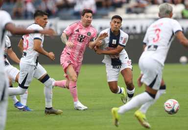 Messi goleado en Perú: Alianza Lima 3 - Inter Miami 0