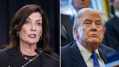 La gobernadora de Nueva York pide a Trump un reembolso de 13.500 millones por aranceles