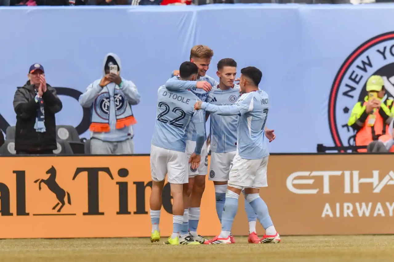 NYCFC arrolla 5-0 al Orlando City en gran debut en casa