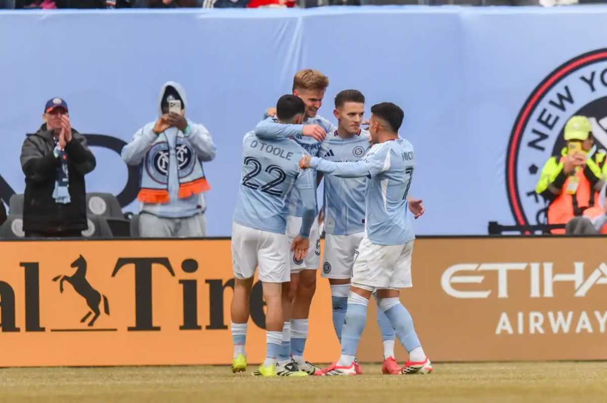 NYCFC arrolla 5-0 al Orlando City en gran debut en casa