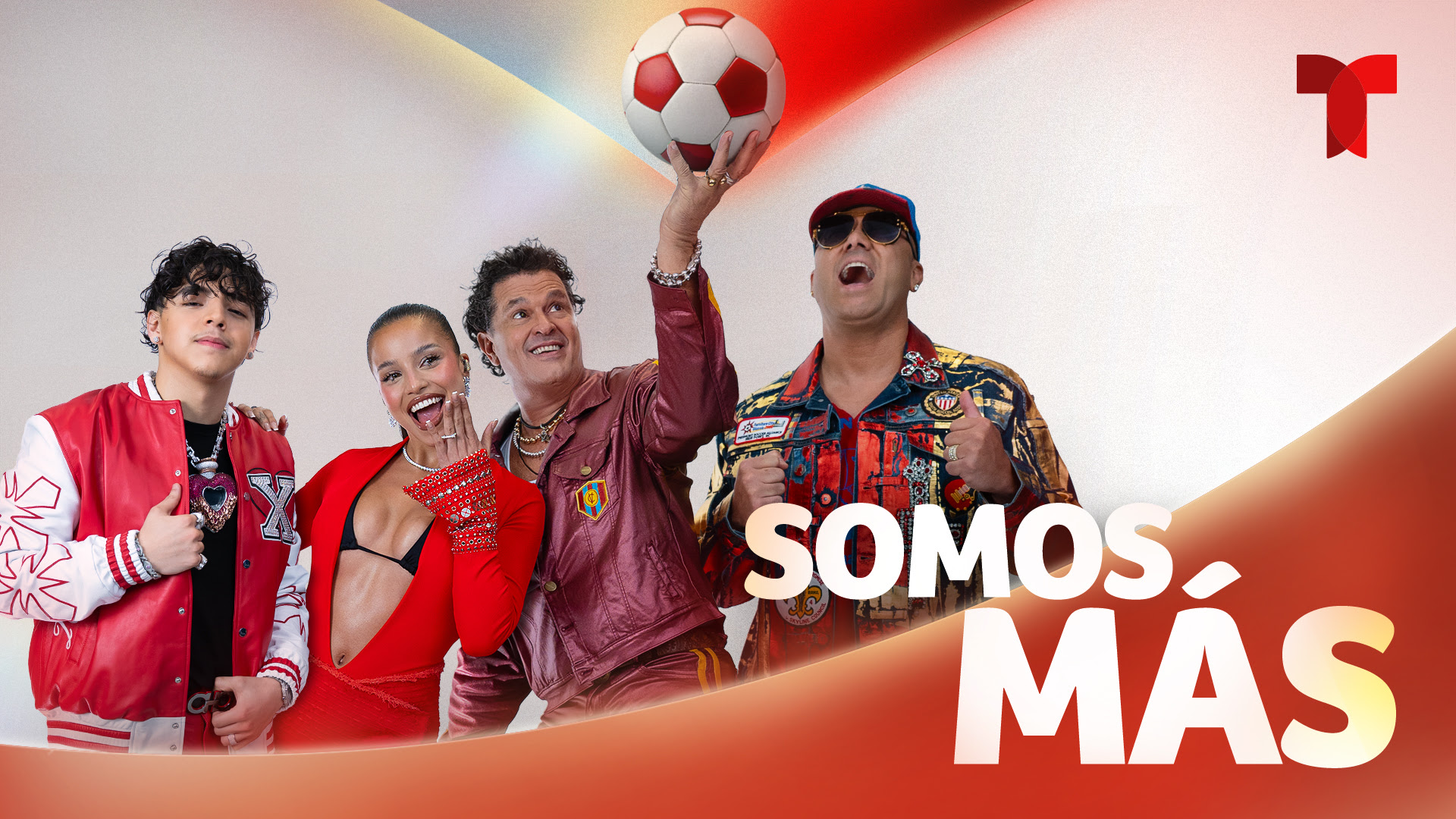 Telemundo lanza "Somos Más", el himno oficial de su cobertura de la Copa Mundial