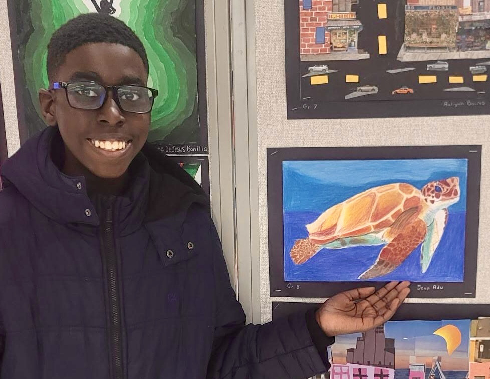 Dos estudiantes artistas de Brentwood seleccionados para exposición nacional