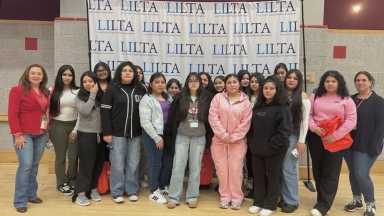 Estudiantes de Amityville Memorial High School asisten a conferencia para mujeres de LILTA