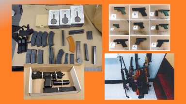 Hombre de Suffolk imputado por la venta de armas ilegales