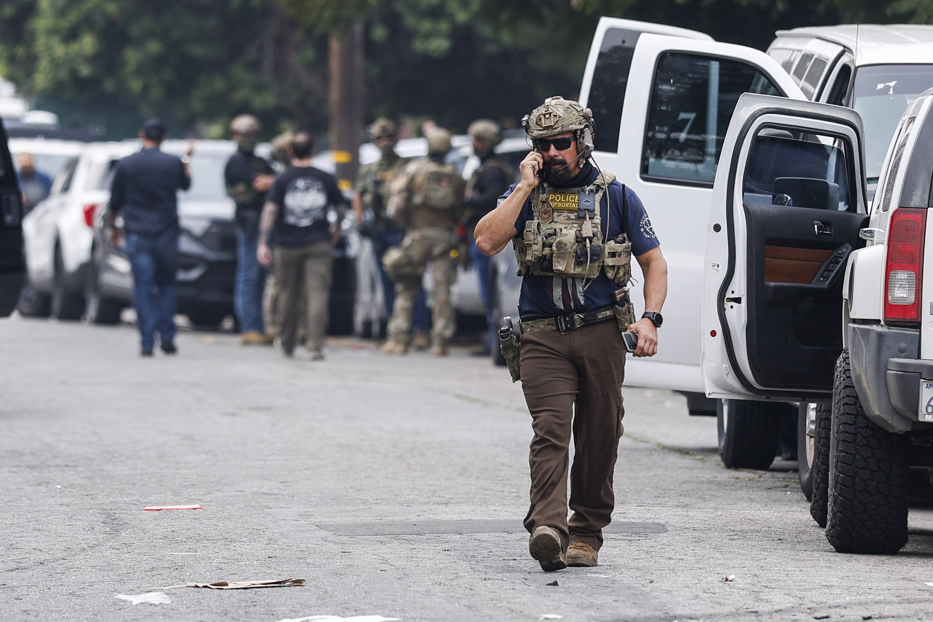 Las detenciones de inmigrantes en la vía pública aumentó un 1.000% en segundo mandato de Trump