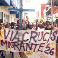 'Viacrucis migrante' visibiliza la interminable crisis en la frontera