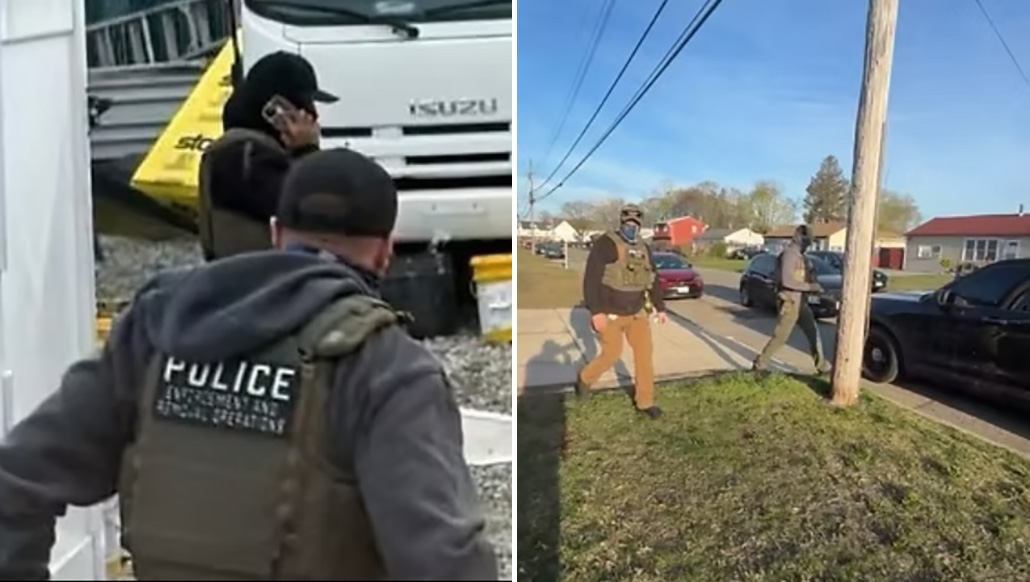 Residentes y activistas no quieren que agentes de ICE entrenen armados en Islip