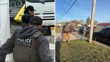 Residentes y activistas no quieren que agentes de ICE entrenen armados en Islip