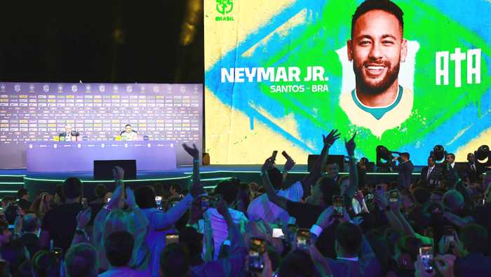 Neymar lidera la convocatoria de Brasil para la Copa Mundial 2026