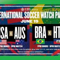 UBS Arena organiza fiesta para ver dos partidos del Mundial: EEUU vs. Australia y Brasil vs. Haití