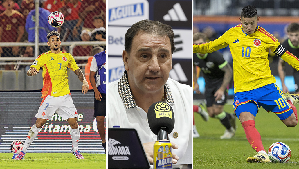 James Rodríguez y Luis Díaz lideran lista de Colombia para el Mundial 2026