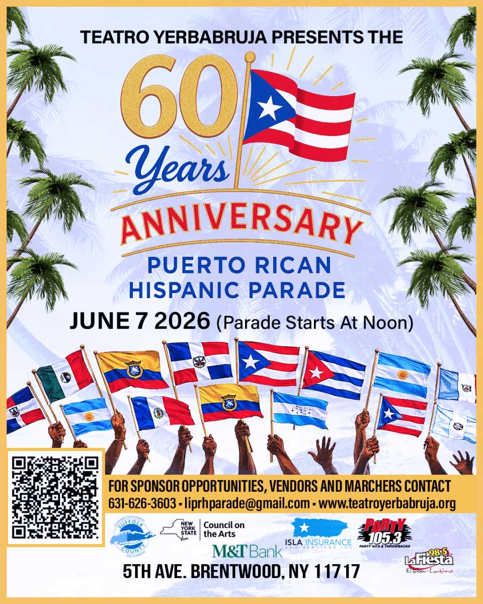 60 años de cultura, comunidad y orgullo: Regresa el Desfile Puertorriqueño Hispano a Long Island