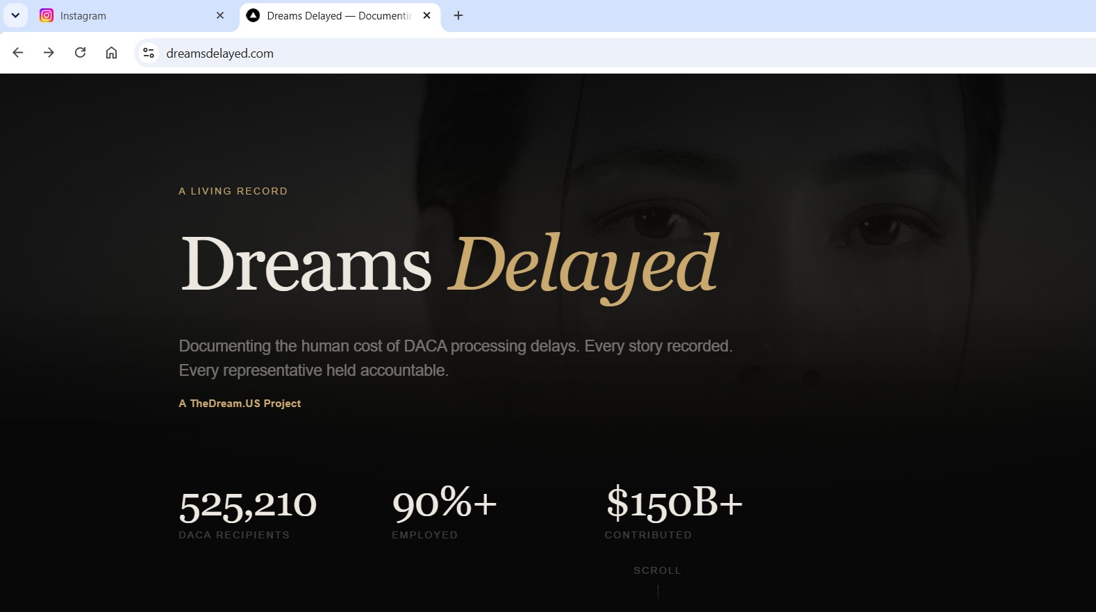 @DACADreamsDelayed documenta el costo humano de los retrasos en DACA y fomenta el apoyo a protecciones permanentes