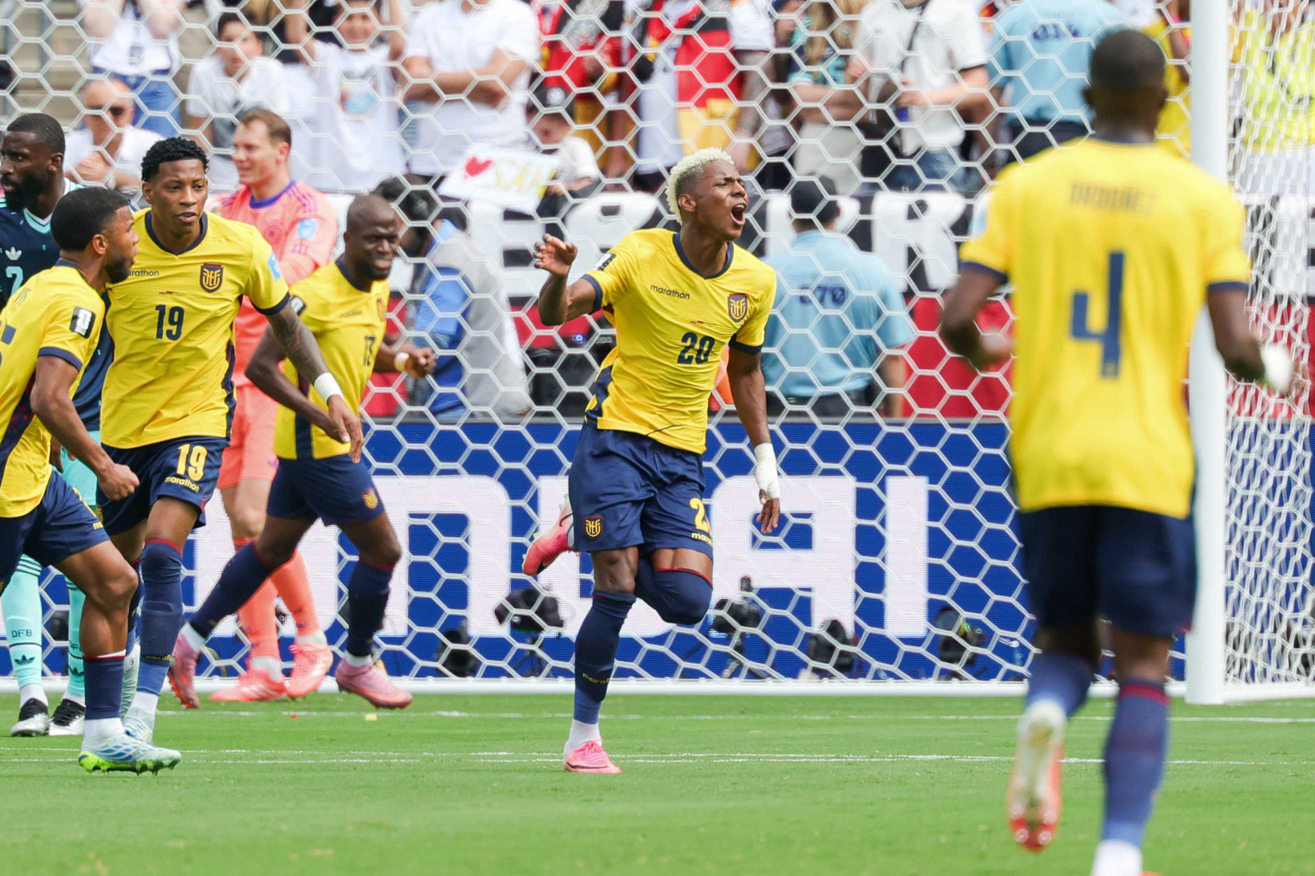 Mundial 2026: Ecuador remonta Alemania en NY/NJ y se clasifica a los 16vos