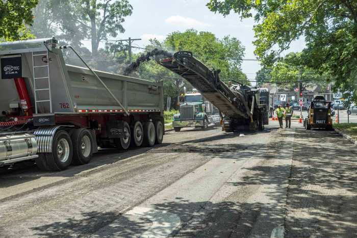 Finalizan las obras de repavimentación de Beacon Hill Road en Port Washington
