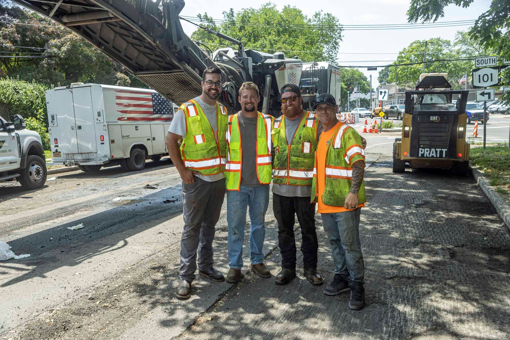 Finalizan las obras de repavimentación de Beacon Hill Road en Port Washington