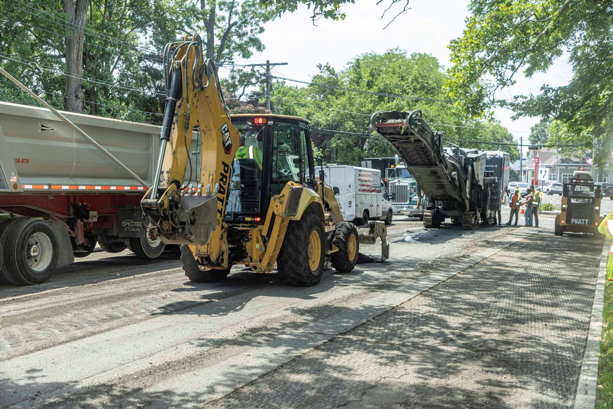 Finalizan las obras de repavimentación de Beacon Hill Road en Port Washington